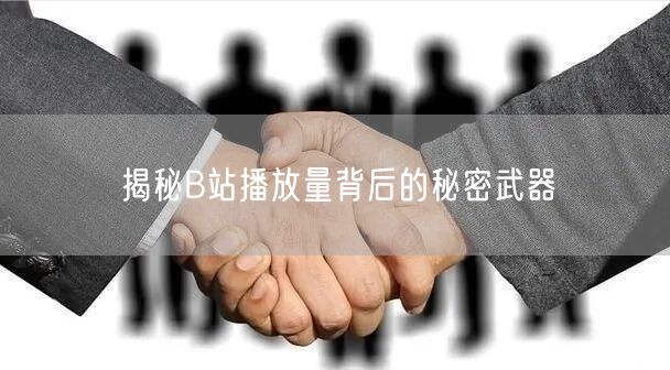 揭秘B站播放量背后的秘密武器