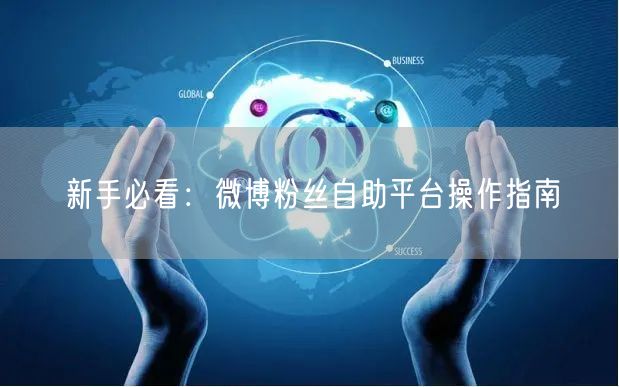 新手必看：微博粉丝自助平台操作指南