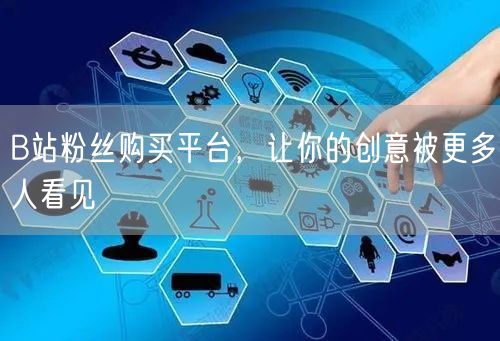 B站粉丝购买平台，让你的创意被更多人看见